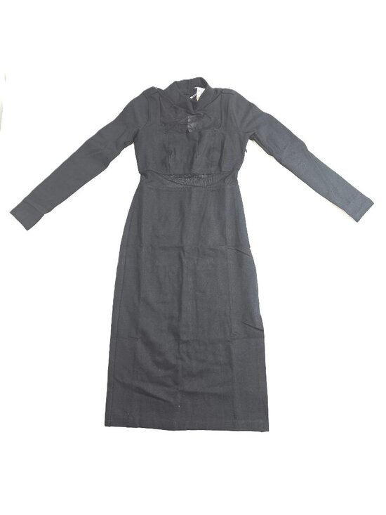 Anthropologie Dresses & Skirts - Anthropologie Womens Black Long-Sleeve Maxi Dress XXS